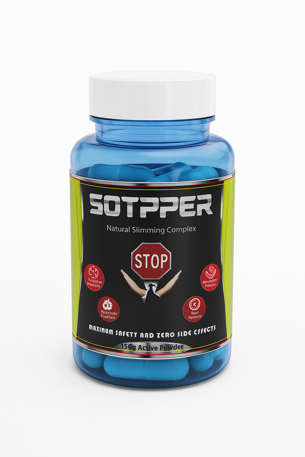 قرص لاغری گیاهی استوپر — کنترل اشتها و کاهش جذب قند