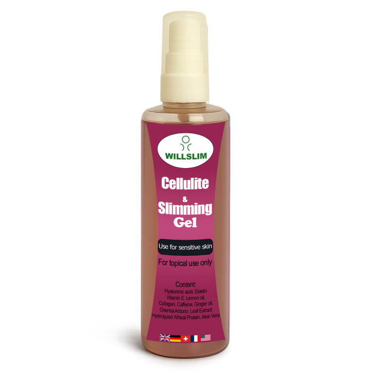 ژل لاغری و آنتیسلولیت WILLSLIM، سفتکننده پوست و کاهشدهنده سلولیت با ترکیبات گیاهی و ارگانیک