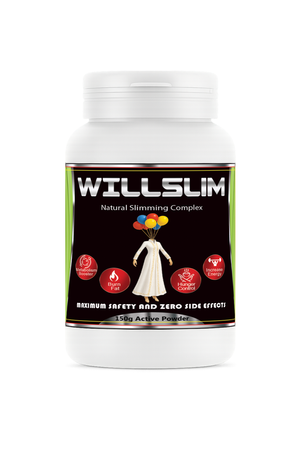 پودر لاغری WILLSLIM با فیبرهای گیاهی، ویتامین‌های ضروری و فرمول تخصصی برای کاهش جذب مواد و کنترل اشتها