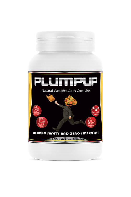 قوطی پودر Plump Up افزایش وزن سالم؛ مکمل تقویت اشتها، کمک به عضلهسازی و افزایش انرژی روزانه