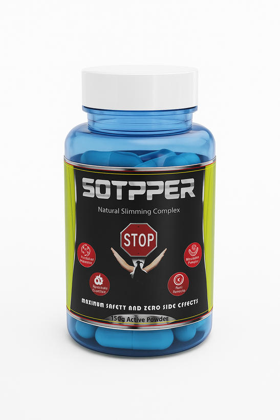 قوطی قرص لاغری گیاهی استوپر — مکمل کنترل اشتها و کاهش جذب قند