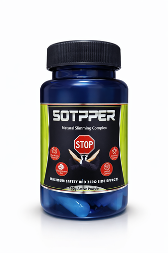 قوطی قرص لاغری گیاهی استوپر — مکمل کنترل اشتها و کاهش جذب قند