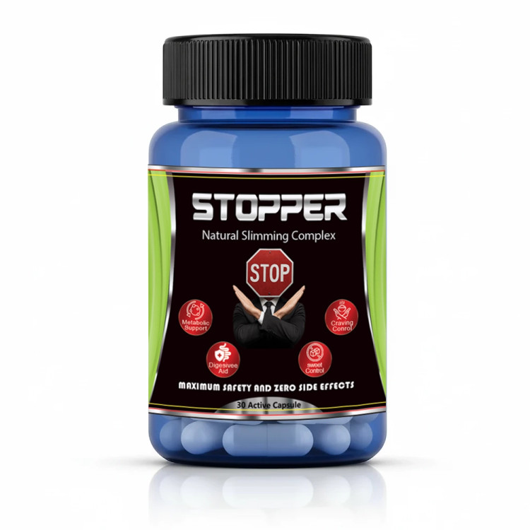 قوطی قرص لاغری گیاهی استوپر — مکمل کنترل اشتها و کاهش جذب قند