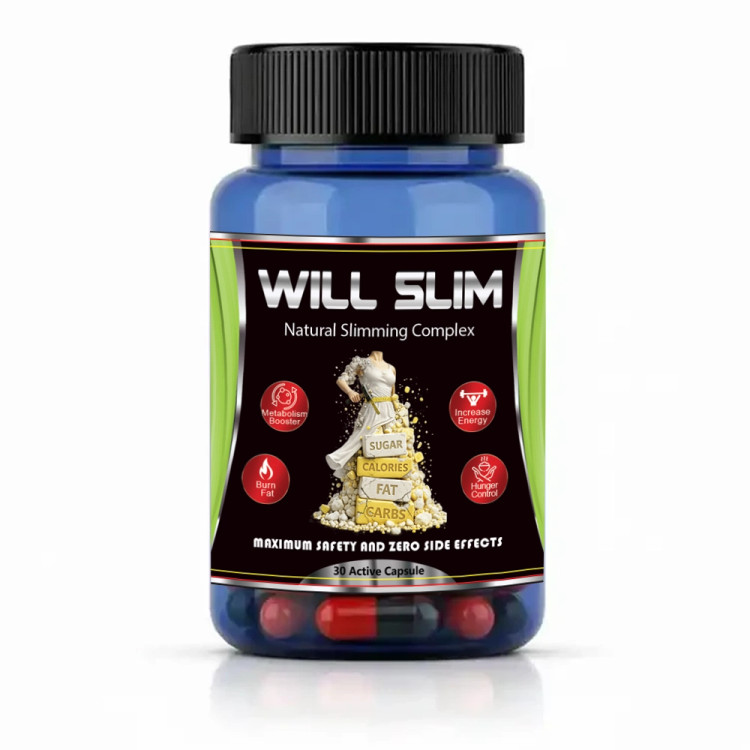 خرید کپسول لاغری ویلی اسلیم (WillSlim) حاوی ترکیبات زیستفعال و کاملاً گیاهی. مکمل هوشمند برای چربیسوزی هدفمند، کنترل طبیعی اشتها و تنظیم متابولیسم بدون عوارض.